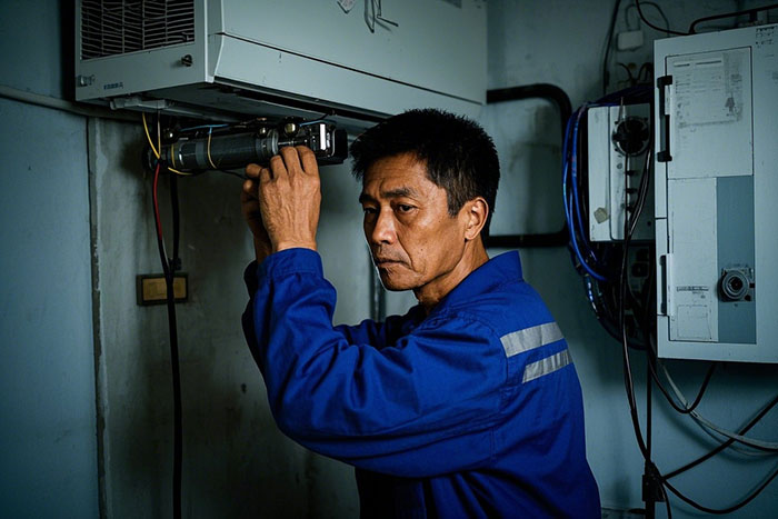 空调频繁跳闸?电工师傅教你排查电路故障(图1) 空调频繁跳闸?电工师傅教你排查电路故障(图1)