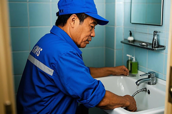 洗手盆管道堵，疏通步骤详解​