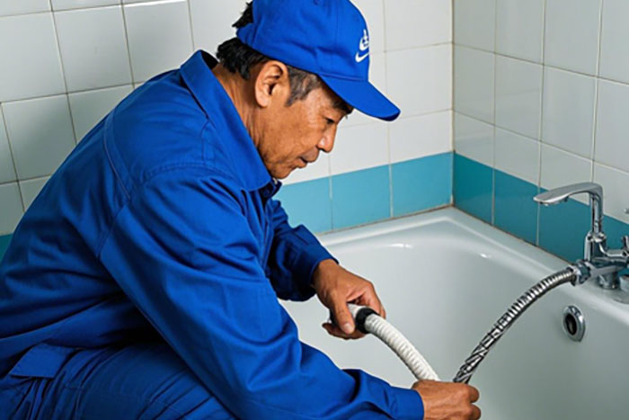 浴缸下水慢,卫浴管道疏通秘籍(图1) 浴缸下水慢,卫浴管道疏通秘籍(图1)