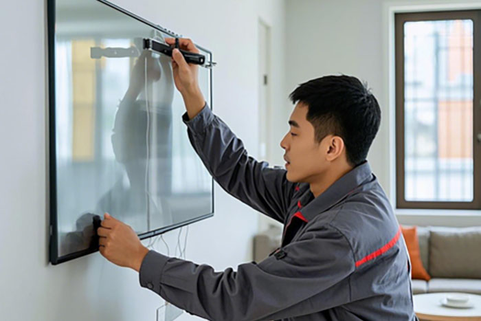 北京朝阳区电视安装挂墙电话,附近师傅30分钟上门服务