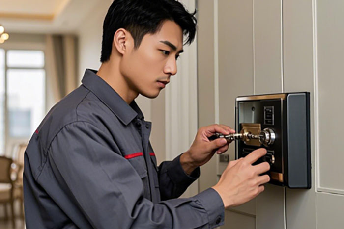 广州越秀区保险柜开锁上门服务电话,专业开锁师傅30分钟快速到达!