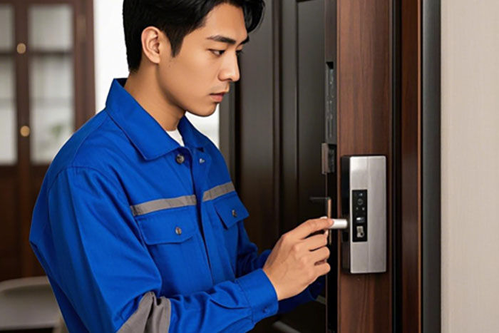 广州越秀区智能锁开锁上门服务电话,专业开锁师傅30分钟快速到达!