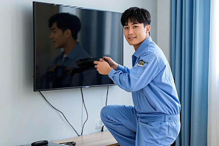 深圳福田区电视安装挂墙上门服务电话:专业师傅迅速就位