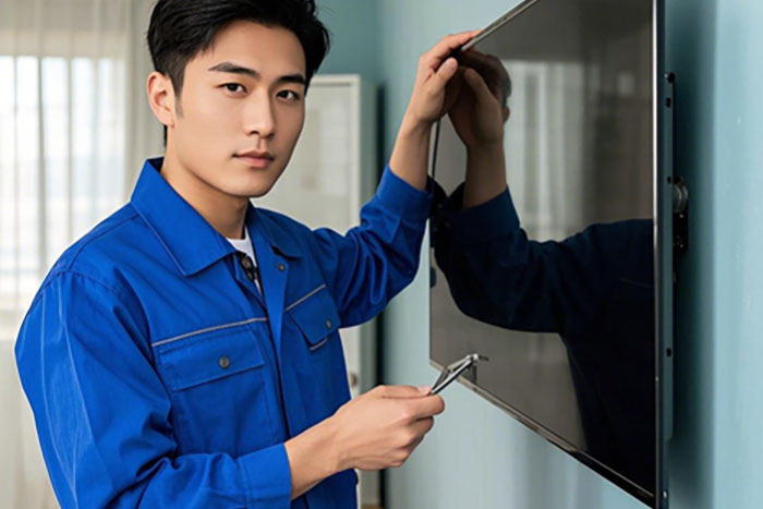 苏州姑苏区电视安装挂墙上门服务电话,附近专业师傅快速上门