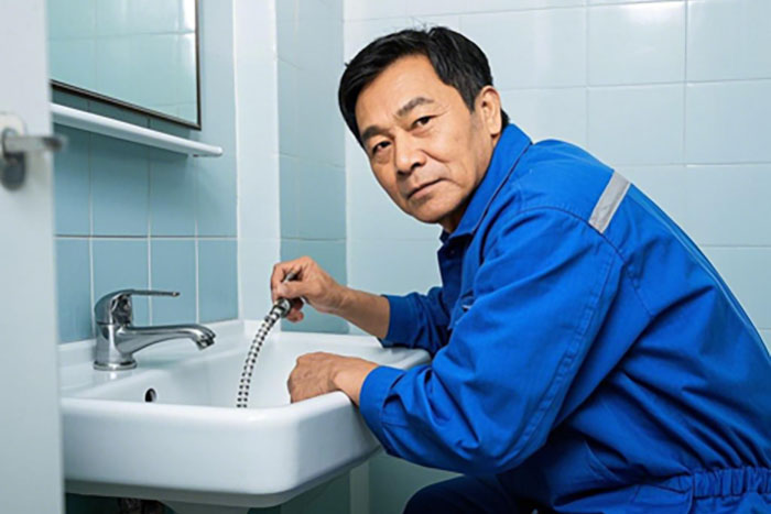 武汉江岸区洗手盆疏通电话,附近师傅30分钟上门服务