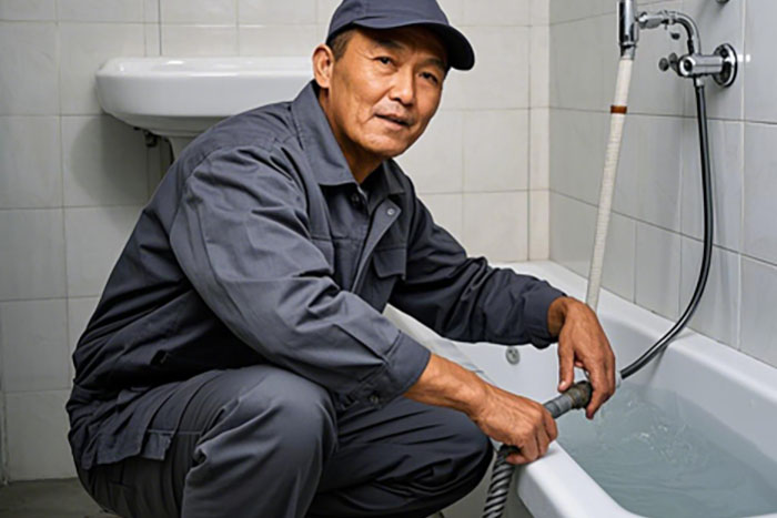南京玄武区浴缸下水道疏通电话,附近师傅 30 分钟上门服务