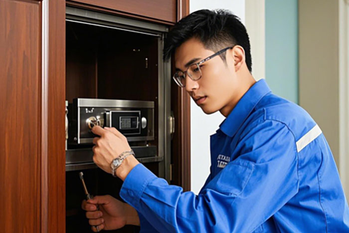 长沙芙蓉区保险柜上门开锁公司电话,专业开锁师傅 30 分钟上门