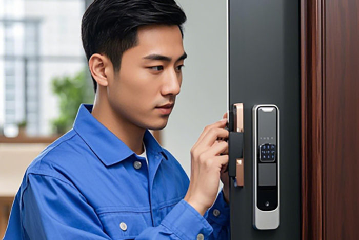 长沙芙蓉区智能锁紧急开锁服务电话,持证师傅20分钟极速上门