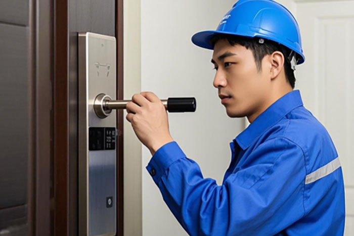 天津和平区智能锁上门开锁电话,专业师傅30分钟上门