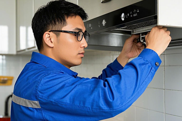 郑州中原区油烟机上门维修服务电话,专业师傅30分钟上门