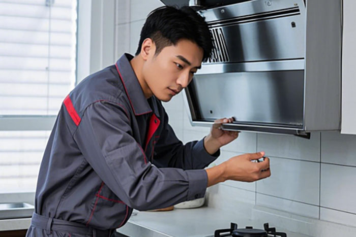 郑州中原区油烟机上门安装服务电话,专业师傅快速上门