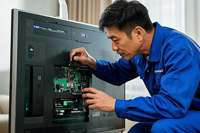 东莞市电视上门维修服务电话,专业师傅30分钟上门