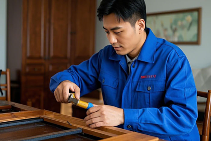 无锡梁溪区家具维修师傅电话:沙发开裂怎么办?