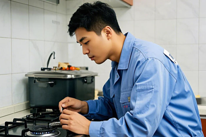 宁波海曙区燃气灶上门维修服务电话,点火后自动熄火怎么办