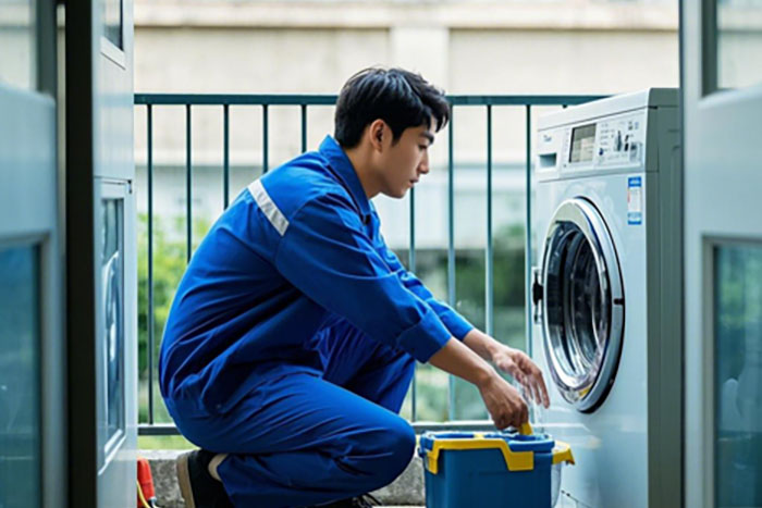 宁波海曙区洗衣机清洗服务电话,洗出黑水咋回事?