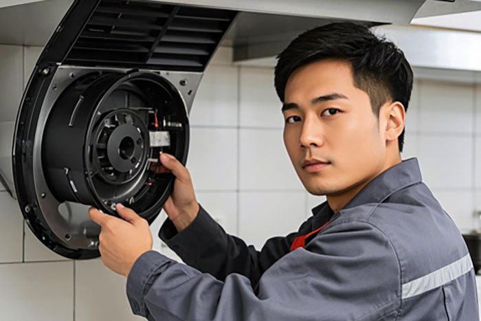 青岛市南区油烟机上门维修服务电话:油烟机无法启动怎么办?