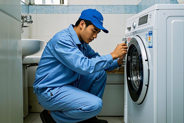 青岛市南区洗衣机上门安装服务电话,洗衣机安装后噪音大怎么办