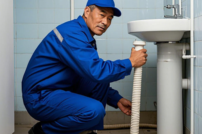 上海静安区管道疏通电话,厨房水槽下水慢咋办