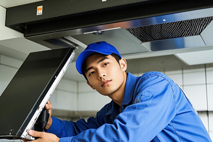 广州海珠区油烟机上门维修服务电话,油烟机排风不畅怎么办?