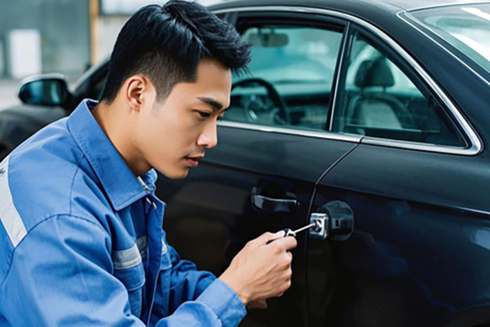 广州海珠区汽车开锁公司电话,锁车钥匙忘在车内怎么办?