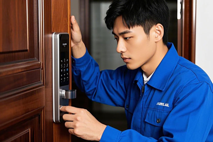 广州海珠区智能锁上门开锁公司电话,忘记密码怎么办?