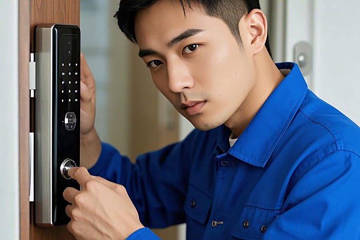 深圳罗湖区智能锁上门开锁公司电话:忘记密码怎么办?