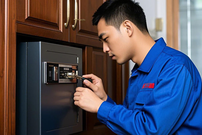 徐州市保险柜上门开锁公司电话:专业维修各类保险柜锁芯故障