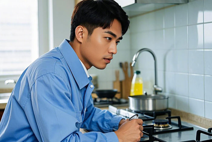 常州市燃气灶清洗服务电话:专业师傅解决火力不足、油污堆积问题