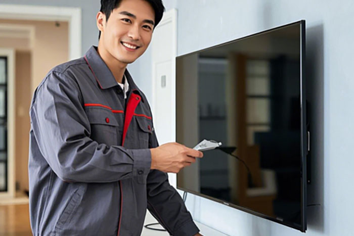 南通市电视安装挂墙上门服务电话,师傅半小时内到达解决安装挂墙问题