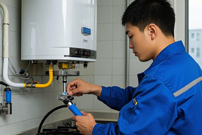 盐城市热水器清洗服务电话:水温不稳定、出水量小、热水器有异味的解决方案
