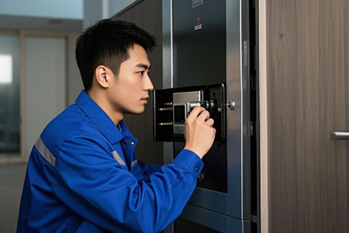 镇江市保险柜上门开锁公司电话,解决密码遗忘、机械故障