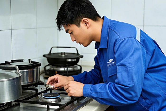 泰州市燃气灶上门维修服务电话:点火难、火力不均、关不掉问题解决