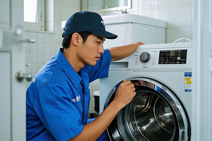 泰州市洗衣机上门安装服务电话:师傅帮您解决漏水、振动大等常见问题