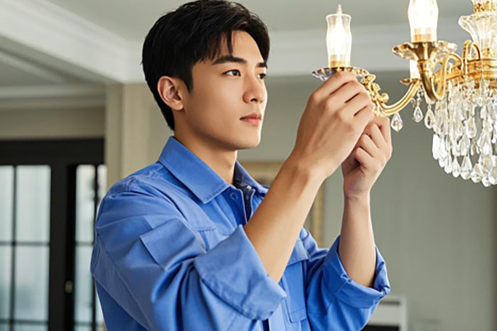 泰州市灯具维修电话,解决灯具无法点亮、电池老化、线路问题等