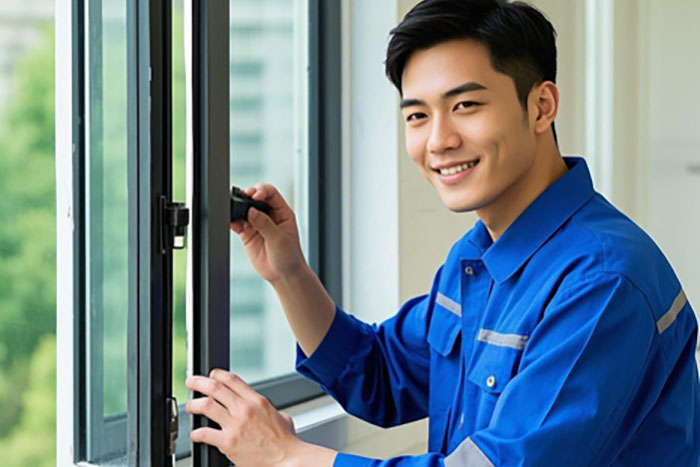 武汉硚口区门窗维修师傅电话(窗户调试、门锁修复、密封条更换)