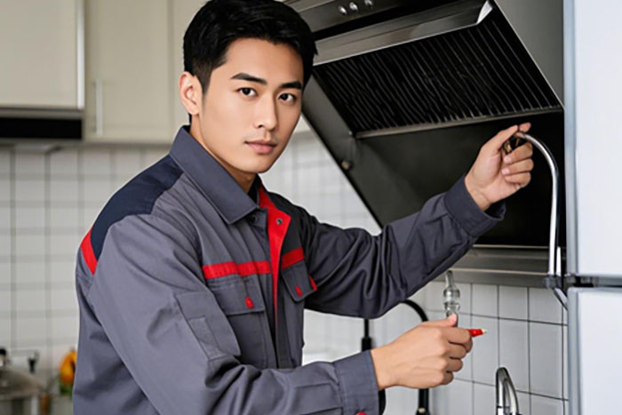 无锡锡山区油烟机上门维修服务电话,专业维修异响、吸力不足、漏油等问题