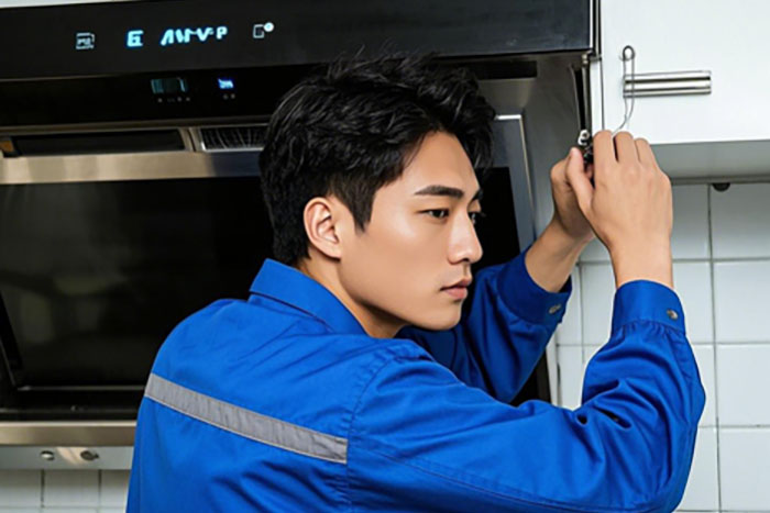 青岛黄岛区油烟机上门安装服务电话:解决噪音大、吸力弱、安装不稳等问题