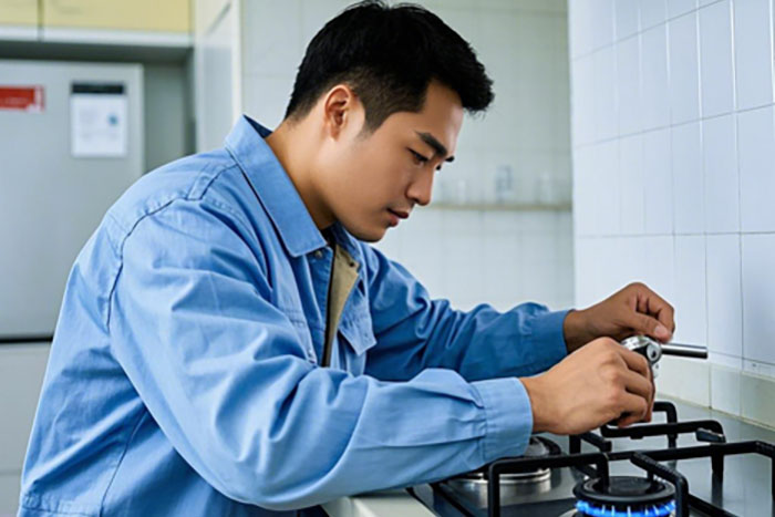 合肥蜀山区燃气灶安装上门服务电话,维修常见问题如不点火、火力不均等