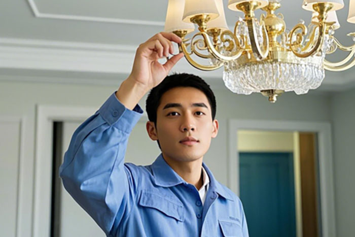 合肥蜀山区灯具维修电话,吸顶灯、台灯、吊灯常见故障修理