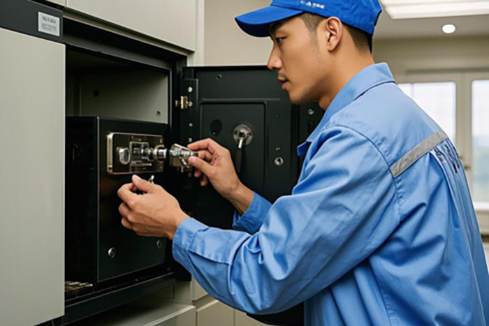合肥蜀山区保险柜上门开锁公司电话,专业开锁、密码忘记、故障修复