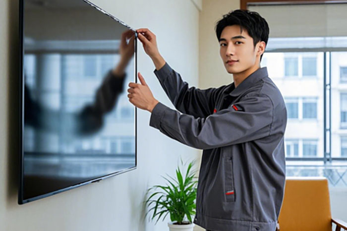 芜湖市电视安装挂墙上门服务电话:维修电视无法开机、屏幕不清晰等常见问题