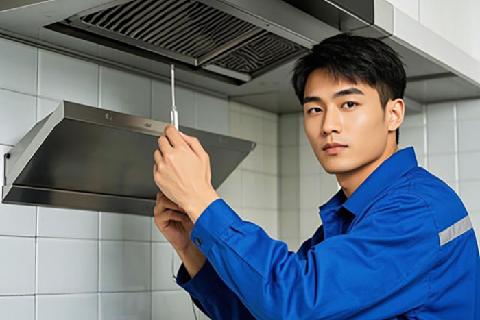 芜湖市油烟机上门安装服务电话:清洗不彻底、排风不畅等问题维修
