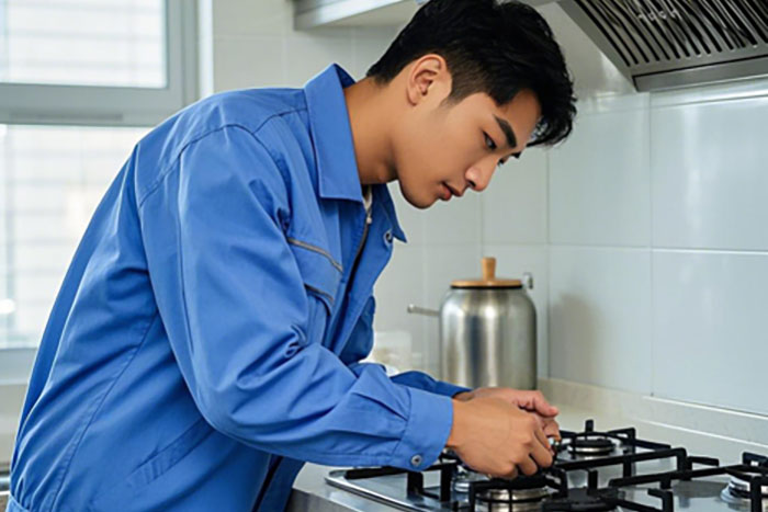 芜湖市燃气灶清洗服务电话:清洁灶具解决燃气泄漏问题