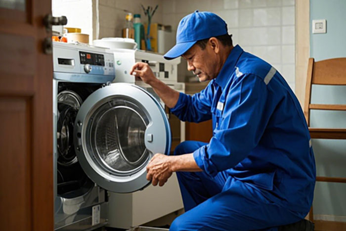 淮南市洗衣机上门维修服务电话,师傅上门解决洗衣机不转与漏水问题