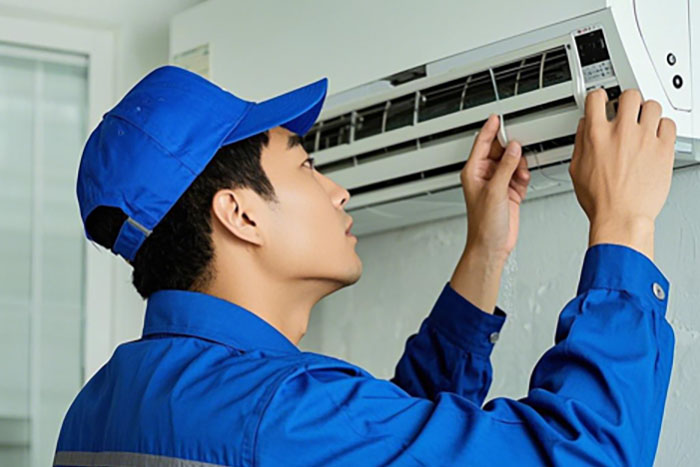 淮南市空调清洗服务电话,师傅上门解决异味、灰尘、故障问题