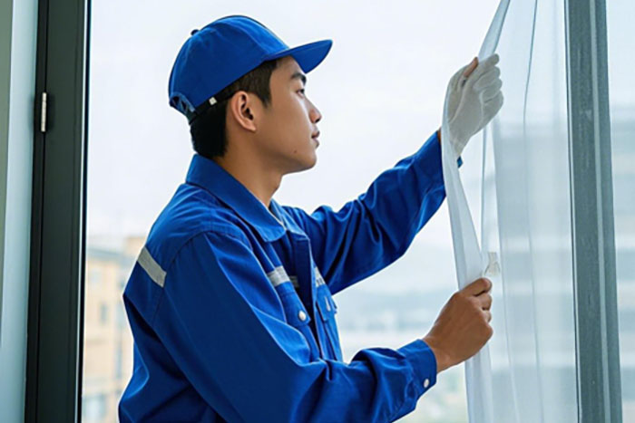 淮南市窗纱更换服务电话，师傅上门解决破损、脱落、安装问题