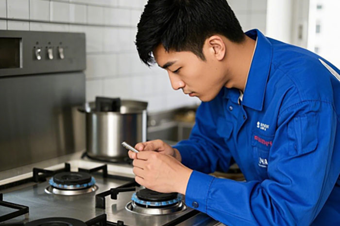 马鞍山市燃气灶清洗服务电话:解决火焰不稳定、灶具积油等问题