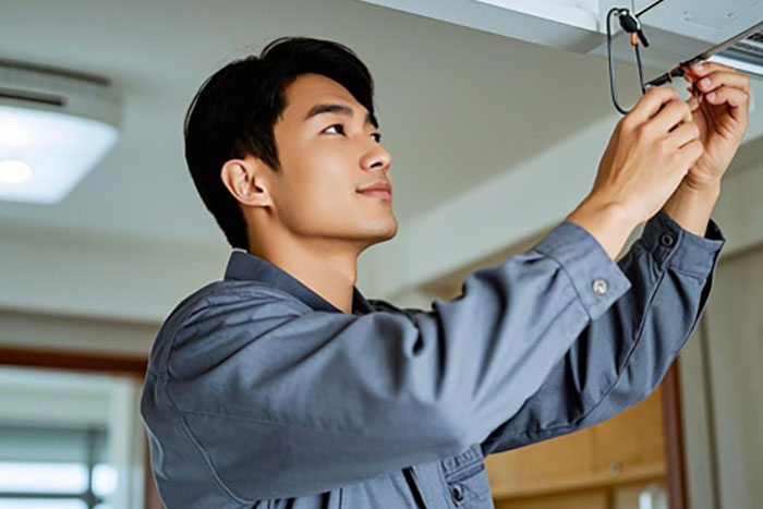 马鞍山市灯具维修电话:灯不亮、电线老化、接触不良