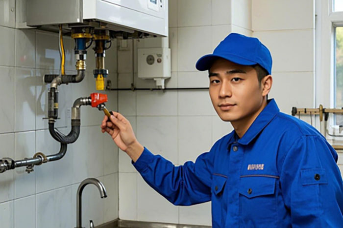 淮北市热水器上门安装服务电话:漏水、无热水、管道连接问题