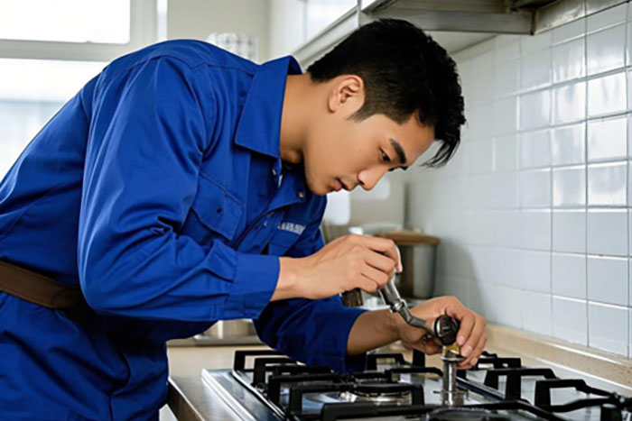 铜陵市燃气灶上门维修服务电话—火焰不稳、点不着火、打不着气